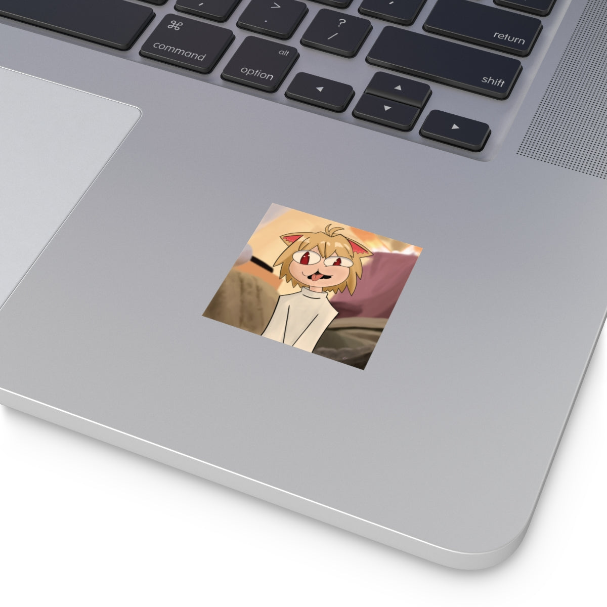 RigbyXNeko Arc– Anime-Style Laptop Decal